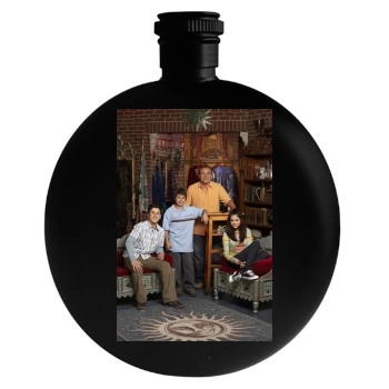 Selena Gomez Round Flask