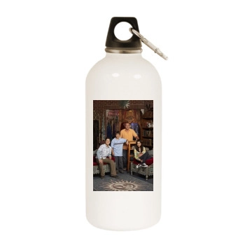 Selena Gomez White Water Bottle With Carabiner