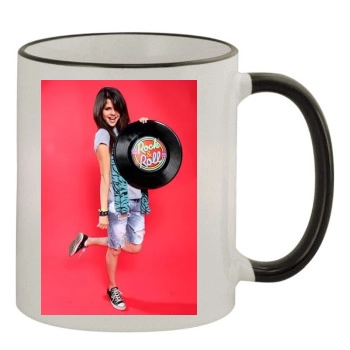 Selena Gomez 11oz Colored Rim & Handle Mug