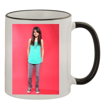 Selena Gomez 11oz Colored Rim & Handle Mug