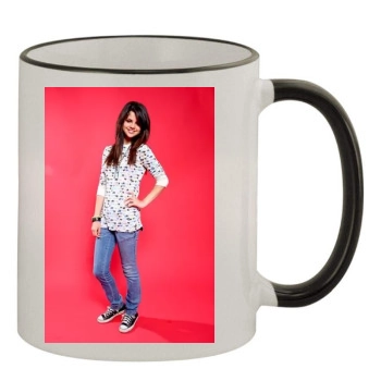 Selena Gomez 11oz Colored Rim & Handle Mug