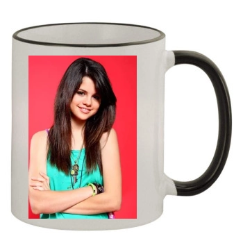 Selena Gomez 11oz Colored Rim & Handle Mug