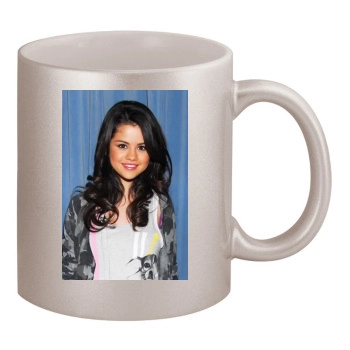 Selena Gomez 11oz Metallic Silver Mug