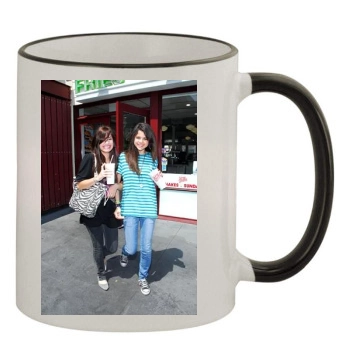 Selena Gomez 11oz Colored Rim & Handle Mug