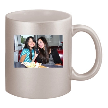 Selena Gomez 11oz Metallic Silver Mug