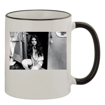 Selena Gomez 11oz Colored Rim & Handle Mug