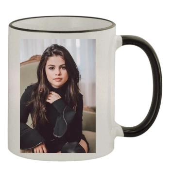 Selena Gomez 11oz Colored Rim & Handle Mug