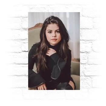 Selena Gomez Metal Wall Art