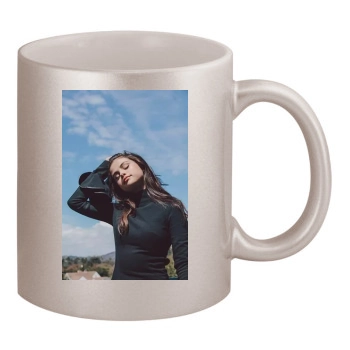 Selena Gomez 11oz Metallic Silver Mug