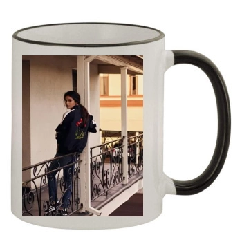 Selena Gomez 11oz Colored Rim & Handle Mug