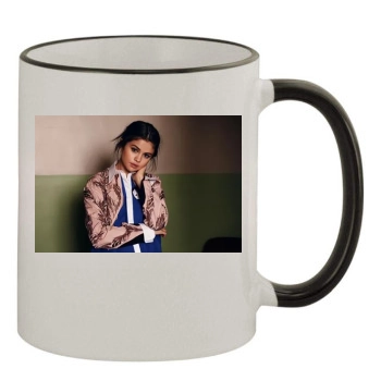 Selena Gomez 11oz Colored Rim & Handle Mug