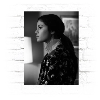 Selena Gomez Metal Wall Art