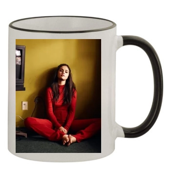 Selena Gomez 11oz Colored Rim & Handle Mug