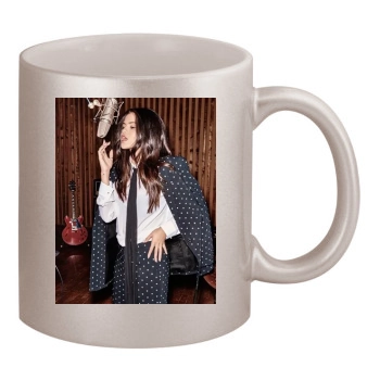 Selena Gomez 11oz Metallic Silver Mug