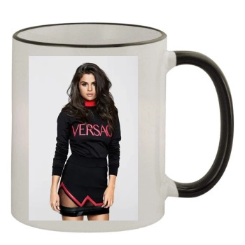 Selena Gomez 11oz Colored Rim & Handle Mug