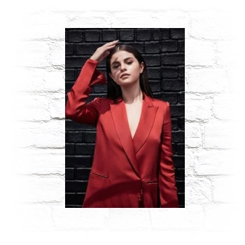 Selena Gomez Metal Wall Art