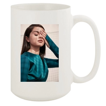 Selena Gomez 15oz White Mug