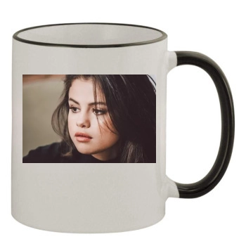 Selena Gomez 11oz Colored Rim & Handle Mug