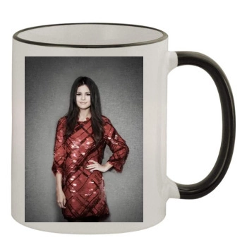 Selena Gomez 11oz Colored Rim & Handle Mug