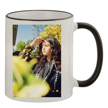 Selena Gomez 11oz Colored Rim & Handle Mug