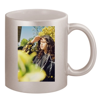 Selena Gomez 11oz Metallic Silver Mug