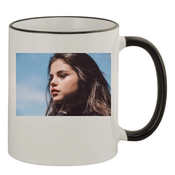 Selena Gomez 11oz Colored Rim & Handle Mug