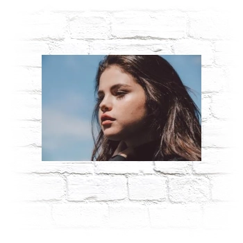 Selena Gomez Metal Wall Art