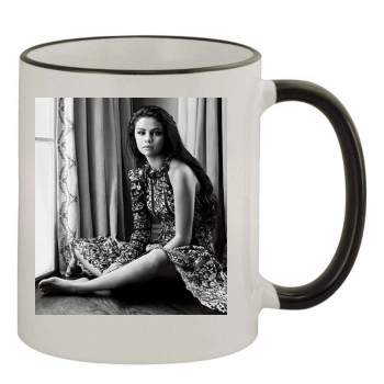 Selena Gomez 11oz Colored Rim & Handle Mug