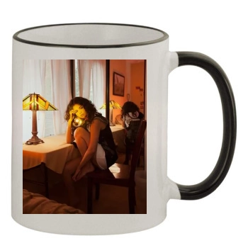 Selena Gomez 11oz Colored Rim & Handle Mug