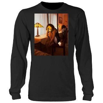 Selena Gomez Men's Heavy Long Sleeve TShirt