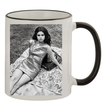 Selena Gomez 11oz Colored Rim & Handle Mug