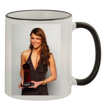 Mary Elizabeth Winstead 11oz Colored Rim & Handle Mug