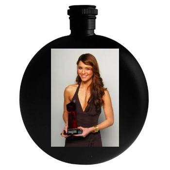 Mary Elizabeth Winstead Round Flask