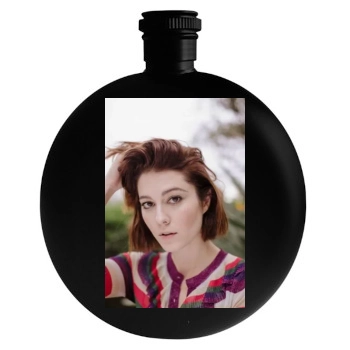 Mary Elizabeth Winstead Round Flask