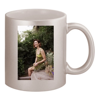 Mary Elizabeth Winstead 11oz Metallic Silver Mug