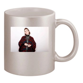 Mary Elizabeth Winstead 11oz Metallic Silver Mug