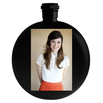 Mary Elizabeth Winstead Round Flask