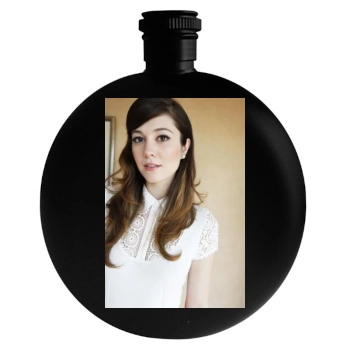 Mary Elizabeth Winstead Round Flask