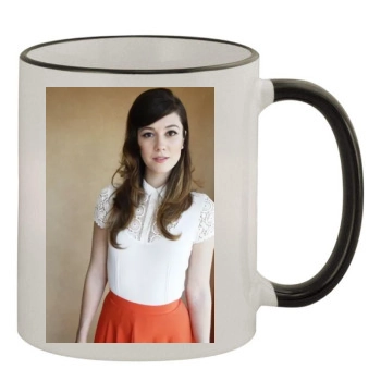 Mary Elizabeth Winstead 11oz Colored Rim & Handle Mug