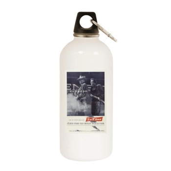 310 to Yuma (1957) White Water Bottle With Carabiner