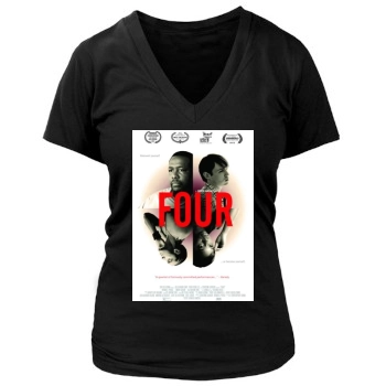 Four(2012) Women's Deep V-Neck TShirt