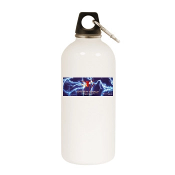 The Amazing Spider-Man 2 (2014) White Water Bottle With Carabiner