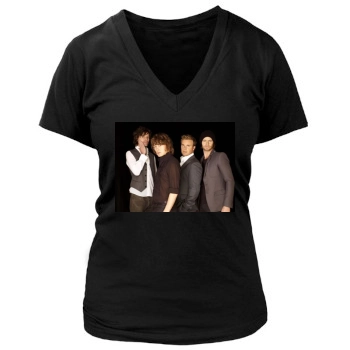 Take That Women's Deep V-Neck TShirt