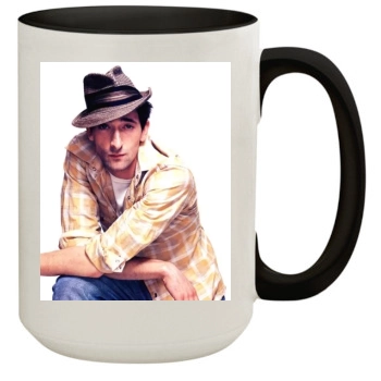 Adrien Brody 15oz Colored Inner & Handle Mug