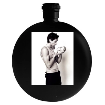 Adrien Brody Round Flask