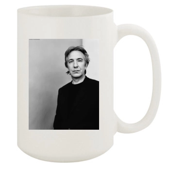 Alan Rickman 15oz White Mug