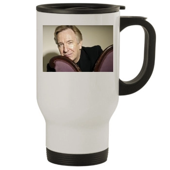 Alan Rickman Stainless Steel Travel Mug