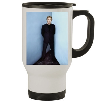 Alan Rickman Stainless Steel Travel Mug