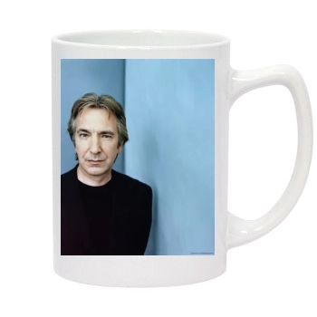 Alan Rickman 14oz White Statesman Mug