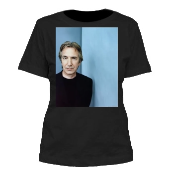 Alan Rickman Women's Cut T-Shirt